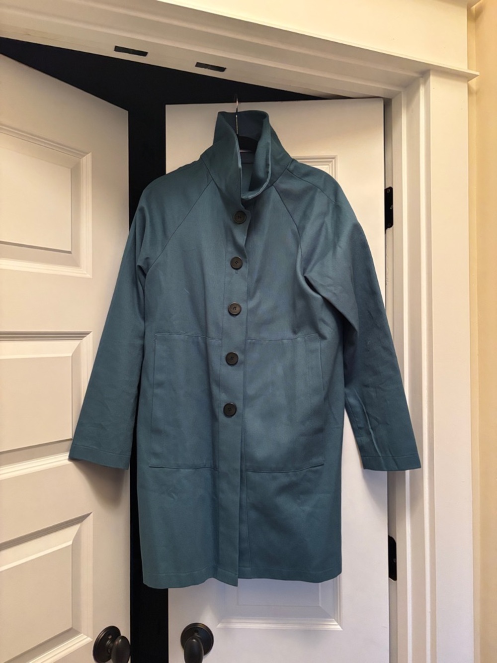 Sundance | Vitamin Lightweight Teal Button-Front Jacket